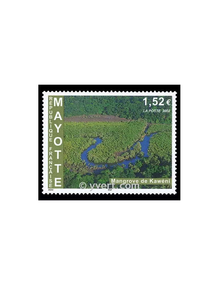 n° 129 - Timbre Mayotte Poste