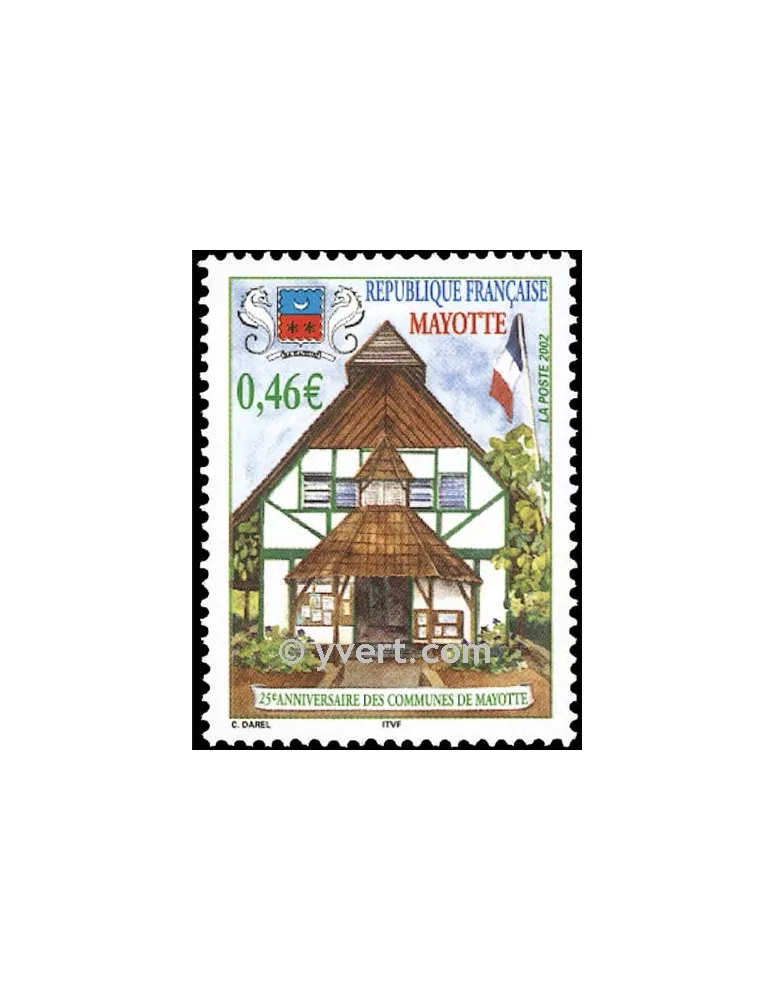 n° 131 - Timbre Mayotte Poste