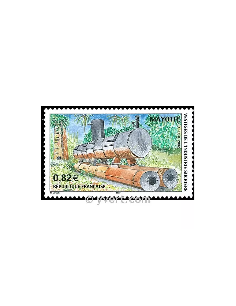 n° 133 - Timbre Mayotte Poste