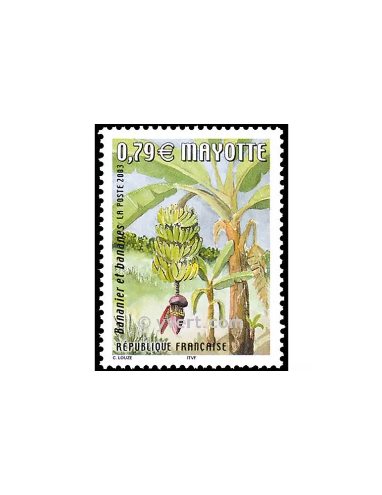 n° 141 - Timbre Mayotte Poste