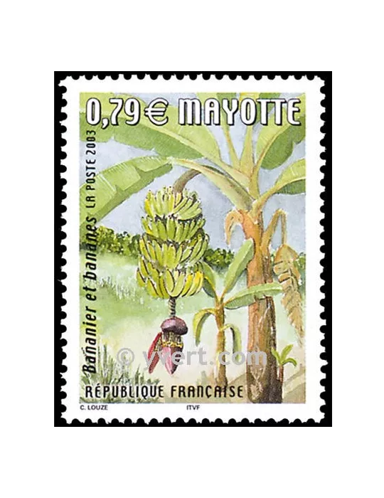 n° 141 - Timbre Mayotte Poste