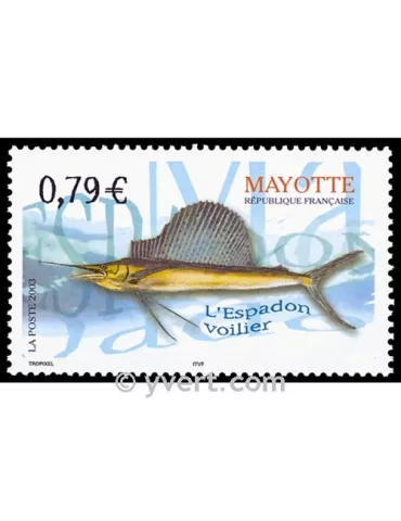 n° 143 - Timbre Mayotte Poste