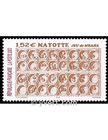 n° 145 - Timbre Mayotte Poste