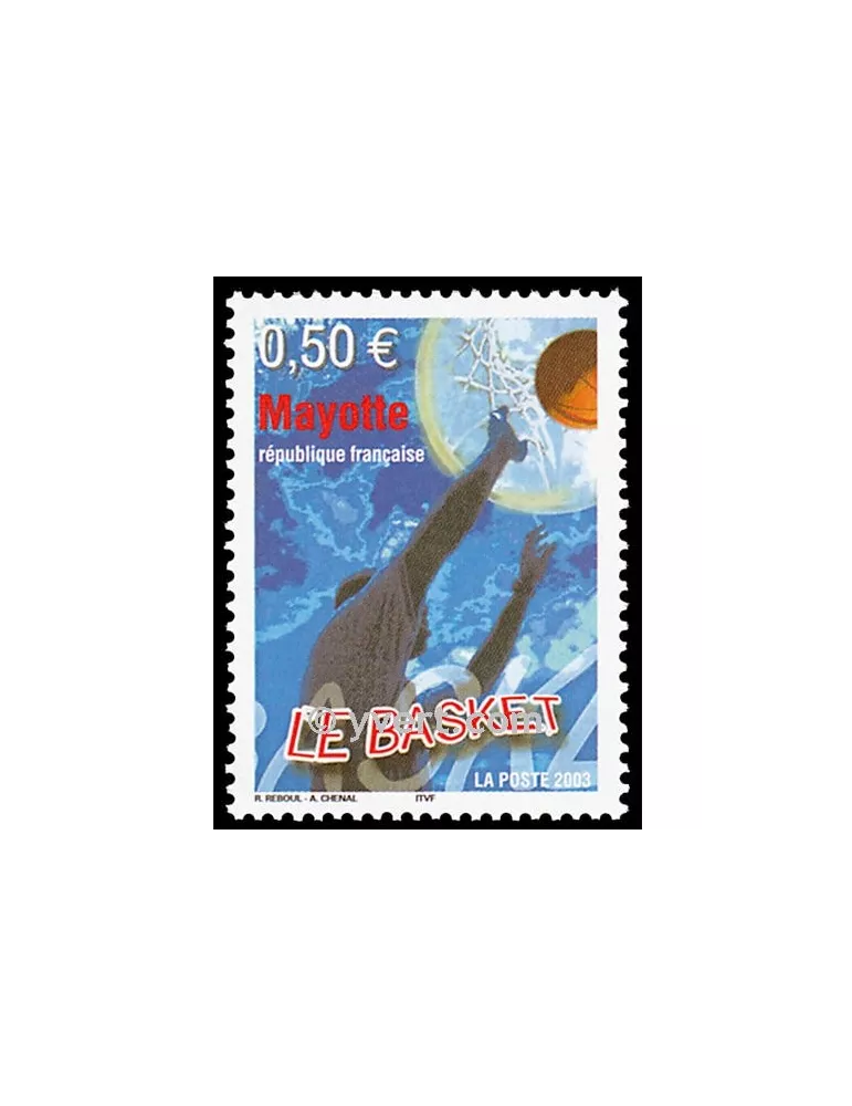 n° 148 - Timbre Mayotte Poste