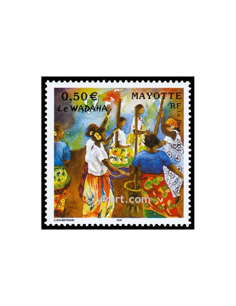 n° 149 - Timbre Mayotte Poste