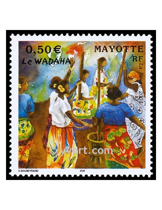 n° 149 - Timbre Mayotte Poste