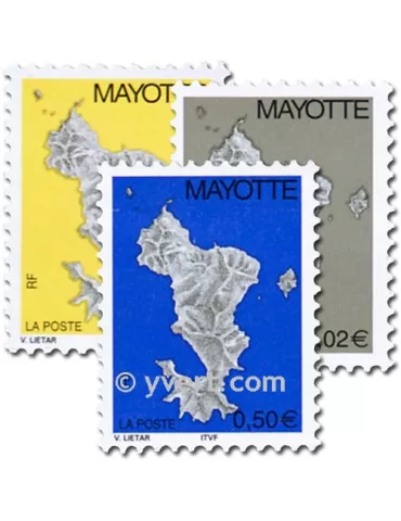 n° 150/152 - Timbre Mayotte Poste