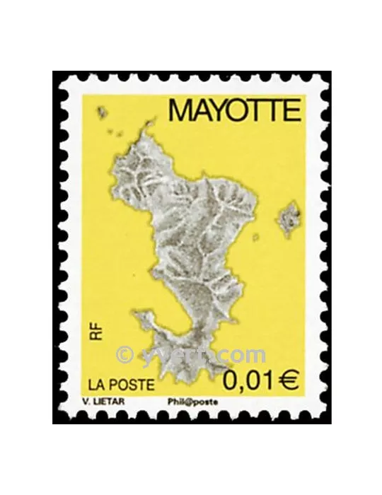 n°150a - Timbre Mayotte Poste