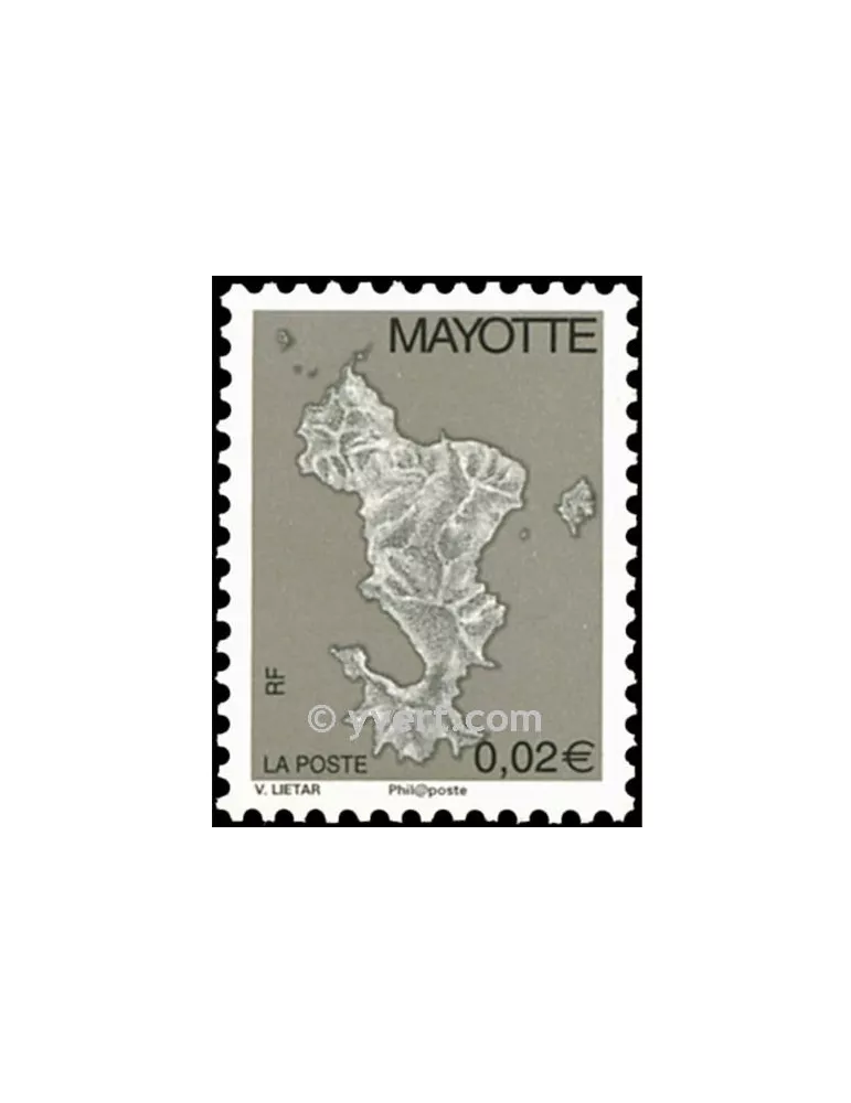n°151a - Timbre Mayotte Poste