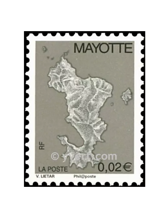 n°151a - Timbre Mayotte Poste