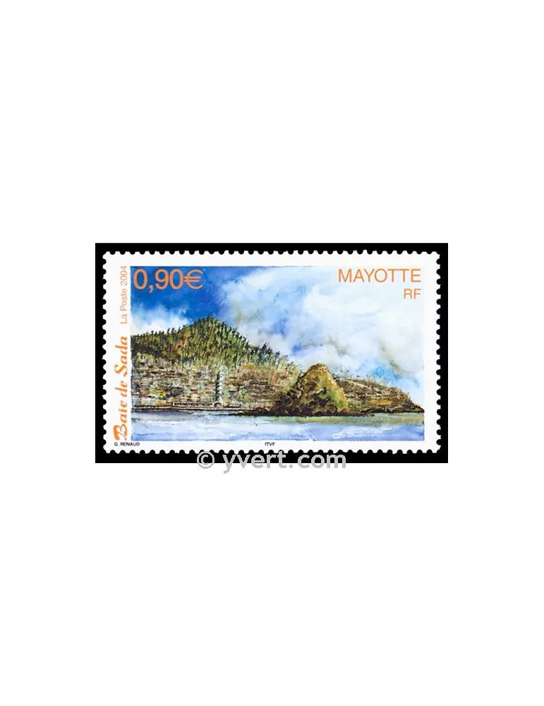 n° 153 - Timbre Mayotte Poste