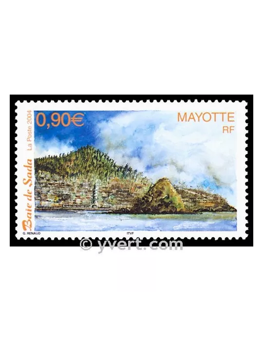 n° 153 - Timbre Mayotte Poste