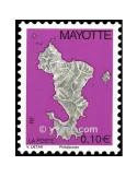 n°159a - Timbre Mayotte Poste