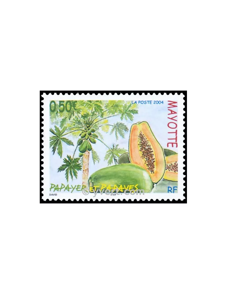 n° 164 - Timbre Mayotte Poste