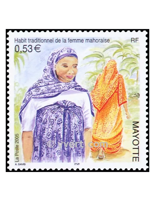 n° 171 - Timbre Mayotte Poste