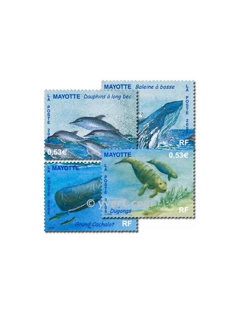 n° 173/176 - Timbre Mayotte Poste