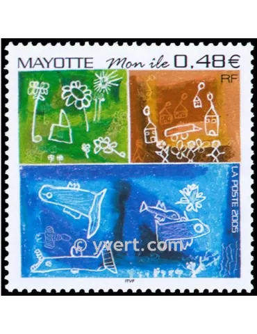 n° 178 - Timbre Mayotte Poste