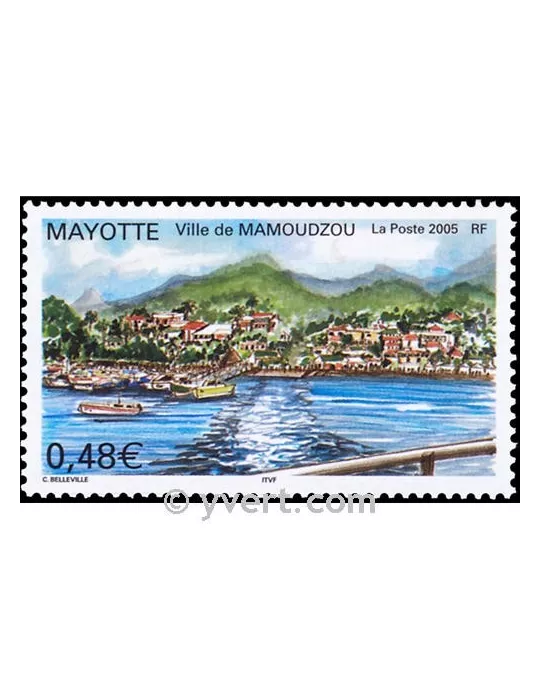 n° 180 - Timbre Mayotte Poste