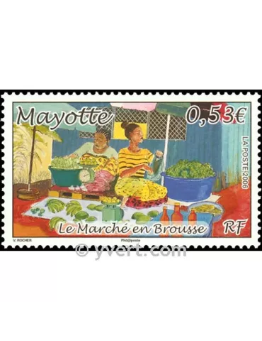 n° 189 - Timbre Mayotte Poste
