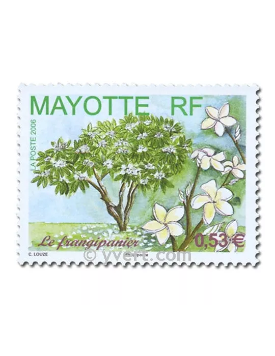 n° 191 - Timbre Mayotte Poste