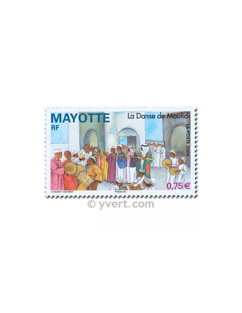 n° 192 - Timbre Mayotte Poste