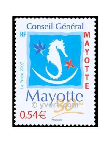 n° 198 - Timbre Mayotte Poste