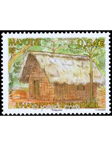 n° 199 - Timbre Mayotte Poste