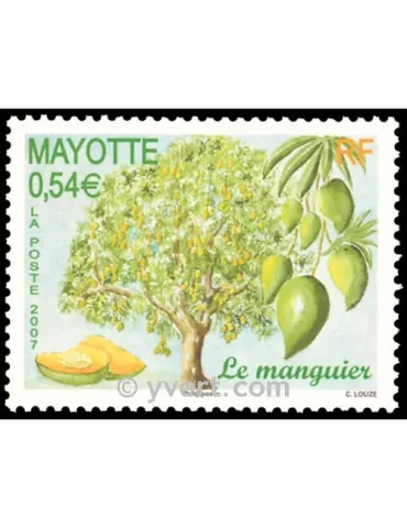 n° 205 - Timbre Mayotte Poste
