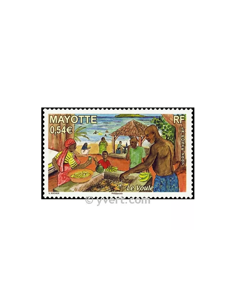 n° 207 - Timbre Mayotte Poste
