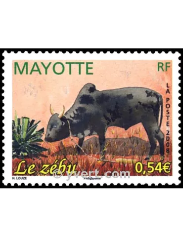n° 208 - Timbre Mayotte Poste