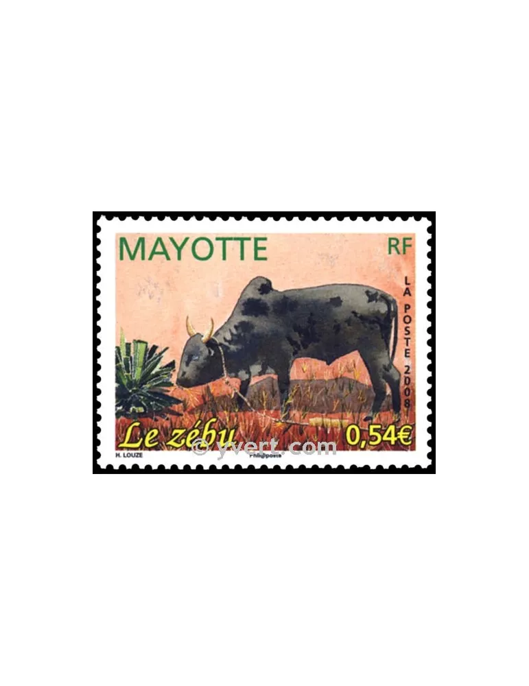n° 208 - Timbre Mayotte Poste