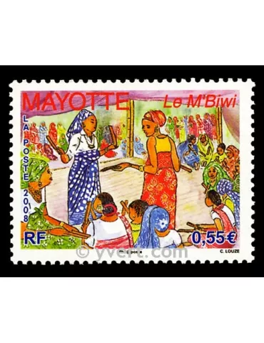 n° 217 - Timbre Mayotte Poste