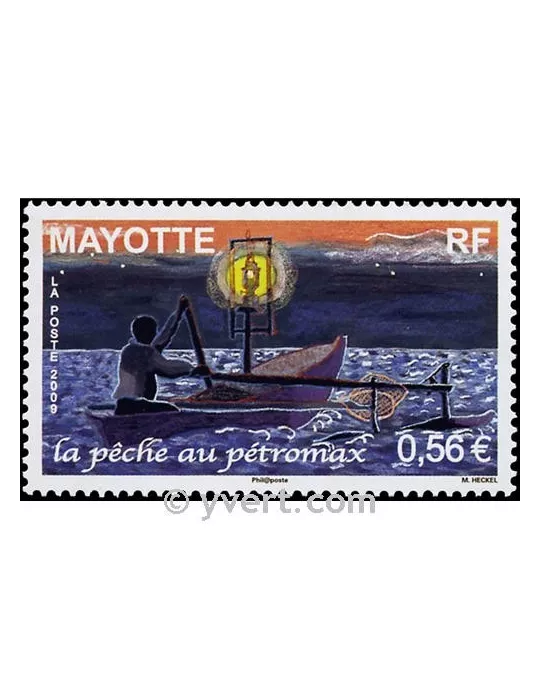 n° 222 - Timbre Mayotte Poste