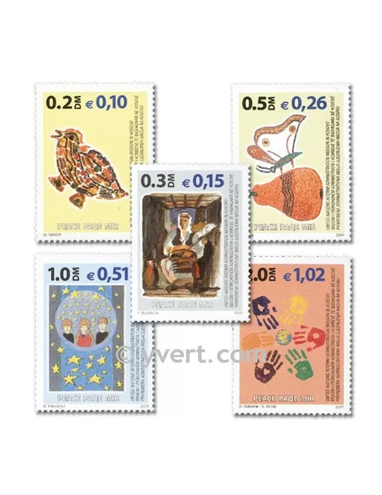 n° 6/10 - Timbre Kosovo - ONU Poste