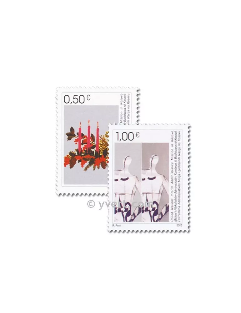 n° 16/17 - Timbre Kosovo - ONU Poste