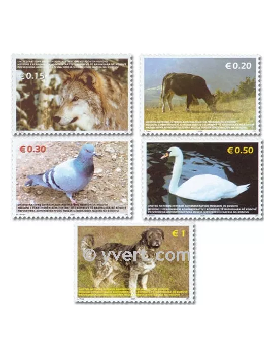n° 45/49 - Timbre Kosovo - ONU Poste