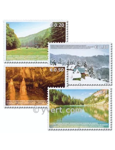 n° 54/57 - Timbre Kosovo - ONU Poste