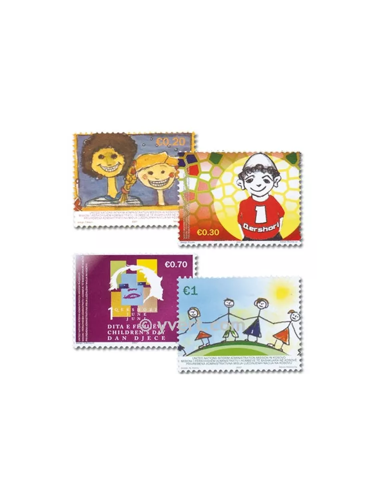 n° 70/73 - Timbre Kosovo - ONU Poste