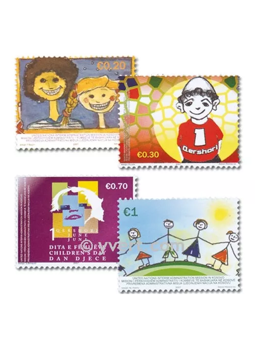 n° 70/73 - Timbre Kosovo - ONU Poste