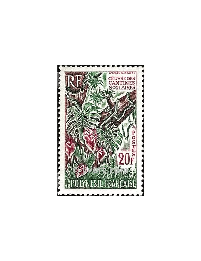 n° 35 - Timbre Polynésie Poste