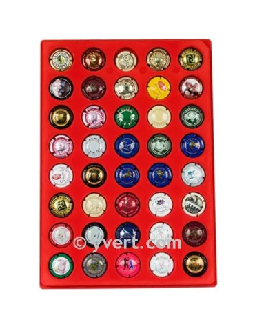 PLATEAUX DE RANGEMENT (40 cases)