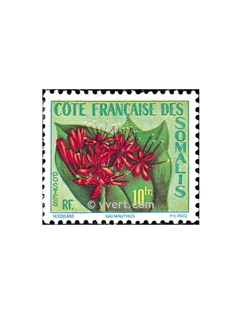 n° 290 - Timbre Cote des Somalis Poste