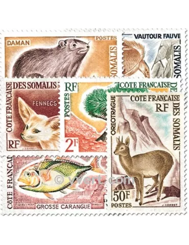 n° 305/310 - Timbre Cote des Somalis Poste