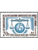n° 318 - Timbre Cote des Somalis Poste