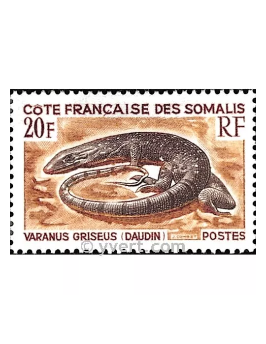 n° 328 - Timbre Cote des Somalis Poste