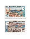 n° 43/44 - Timbre Cote des Somalis Poste aérienne