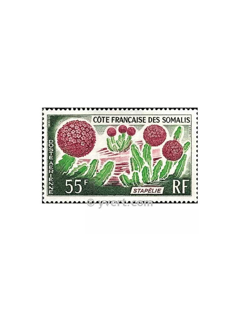 n° 47 - Timbre Cote des Somalis Poste aérienne