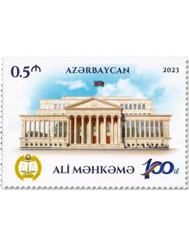 n° 1300 - Timbre AZERBAIDJAN Poste
