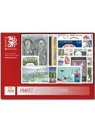 n° 1863/1913 - Timbre France Année complète (1976)