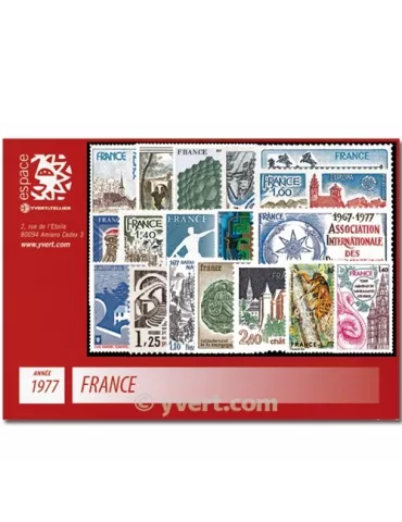 n° 1914/1961 - Timbre France Année complète (1977)